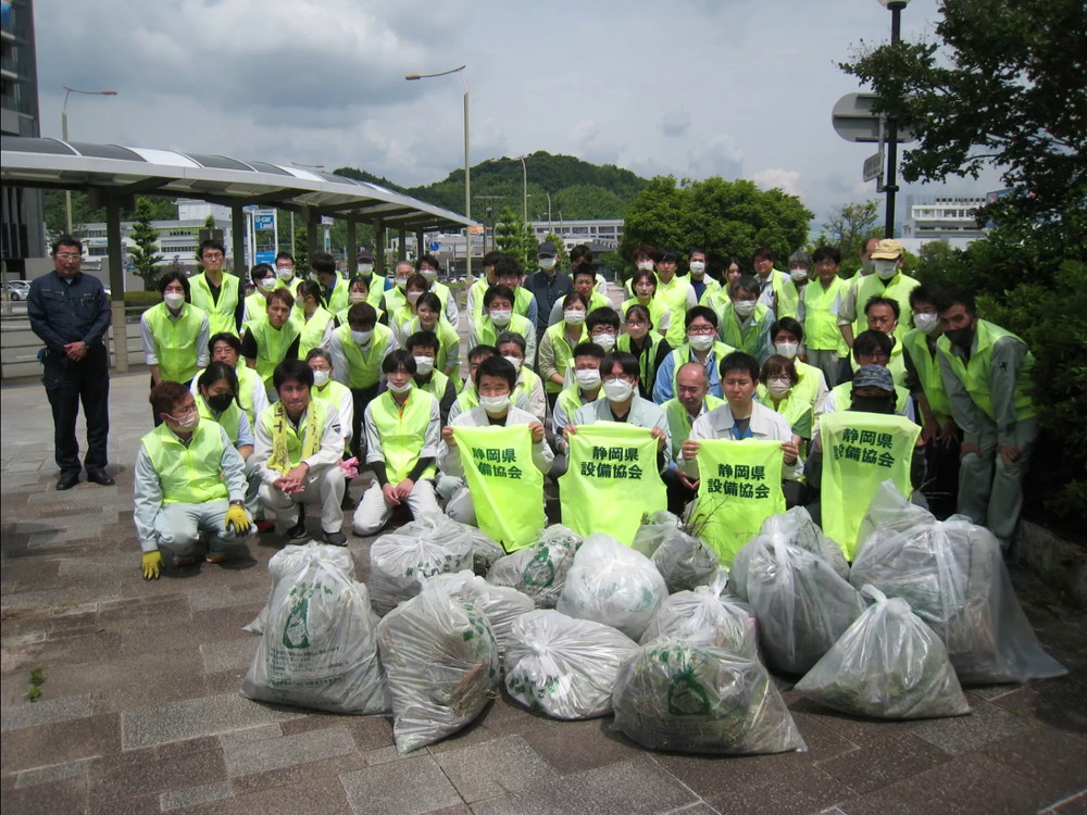 第1回　国道1号東静岡駅周辺清掃活動