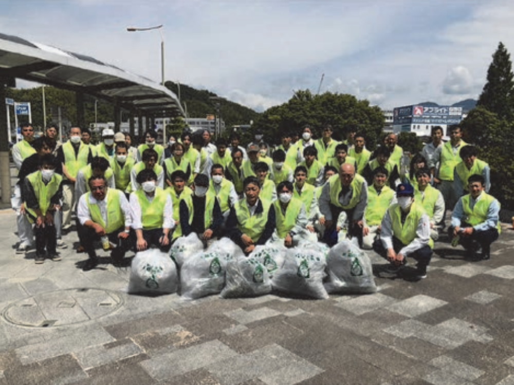 第1回　国道1号東静岡駅周辺清掃活動